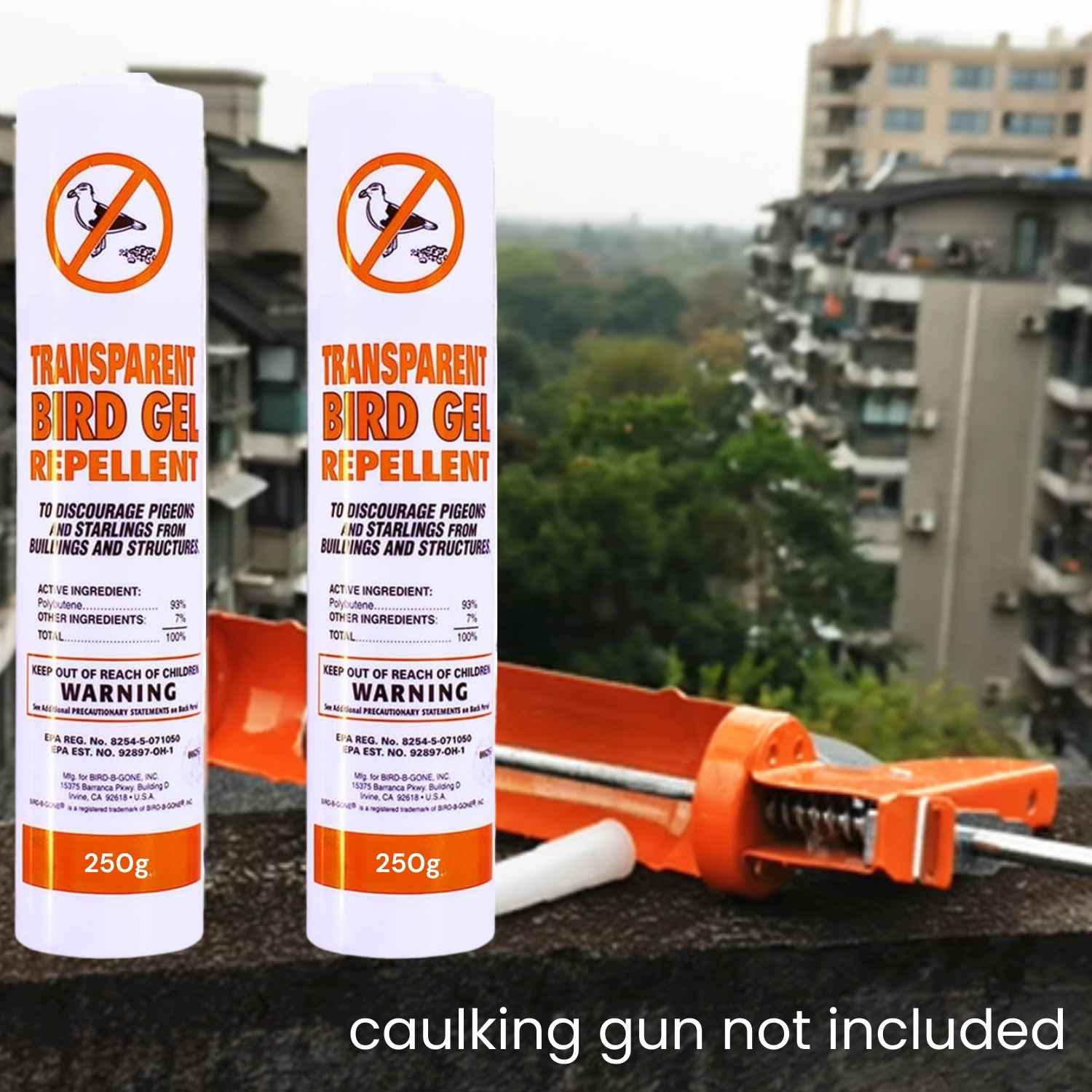 Bird Proof Gel | Bird Repellent Gel | Bird Deterrent Application: image 2