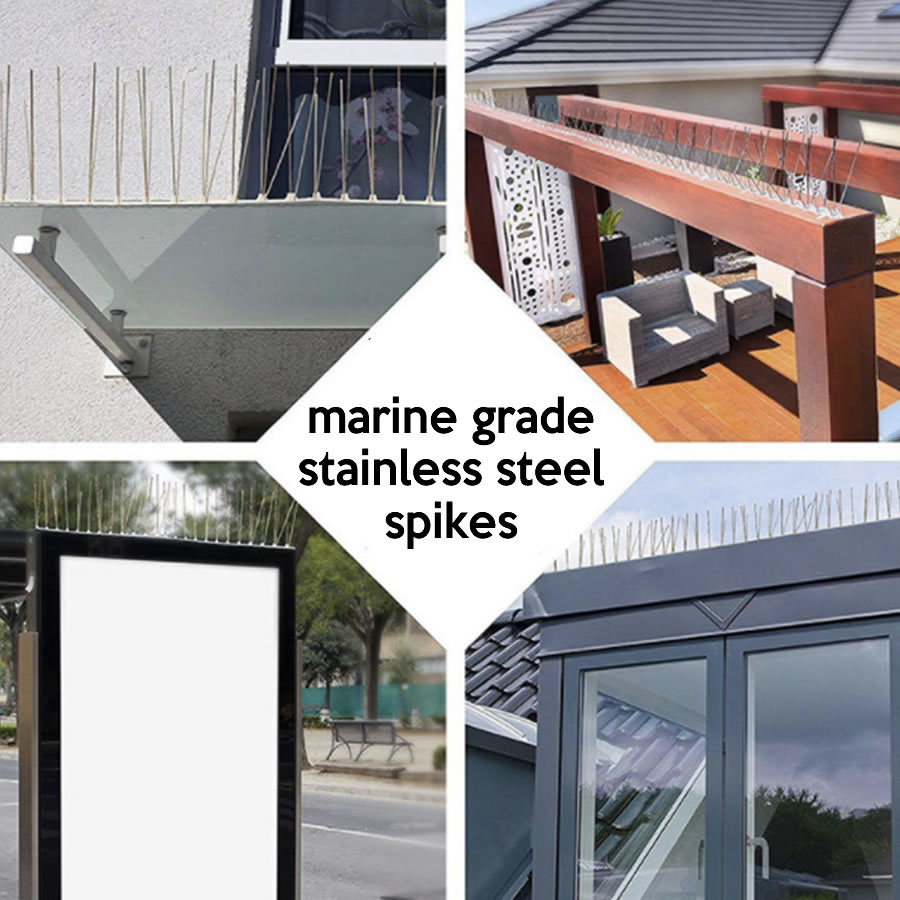 Seagull Spikes | Seagull Deterrent Spike Strips | Seagull Repellent Spikes (per 50cm strip): image 8