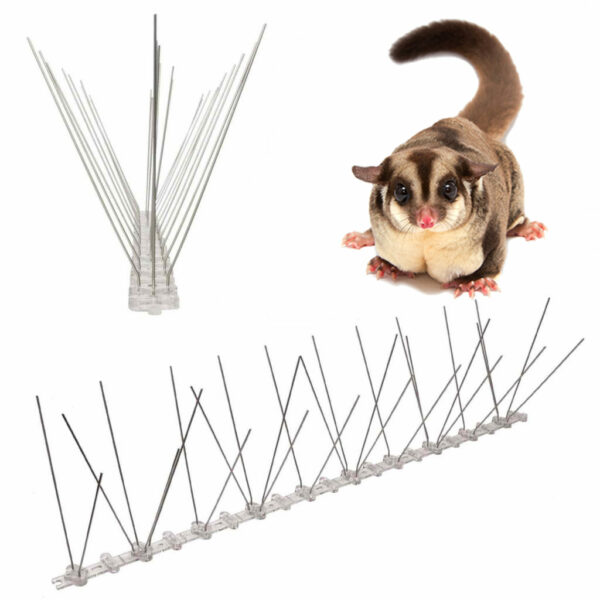 Possum Spikes - Stainless Steel Spikes For Possums (per 50cm strip) 2